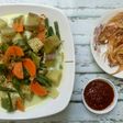 Lodeh Soto Terong Daun So (Daun Melinjo)