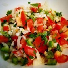 A picture of Salsa / Pico de Gallo.