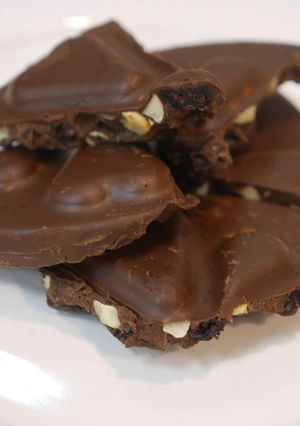 A picture of Dark Chocolate Fruit Bark: A Simple Recipe to Elevate Chocolate into a Gourmet Dessert!.