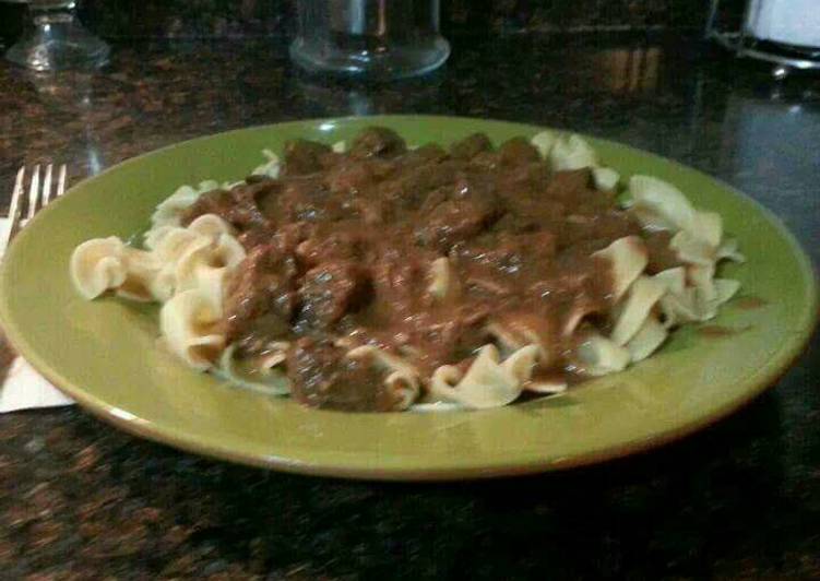 Easiest Way to Make Any-night-of-the-week Hungarian Goulash with Noodles