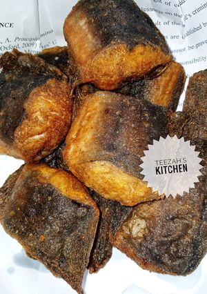 Fried fish with bread crumbs ainihin hoton girkin