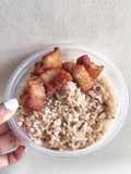 หมูสามชั้นทอดDeep fried pork belly