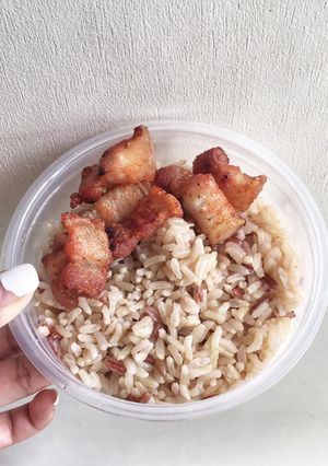 รูปของ หมูสามชั้นทอดDeep fried pork belly