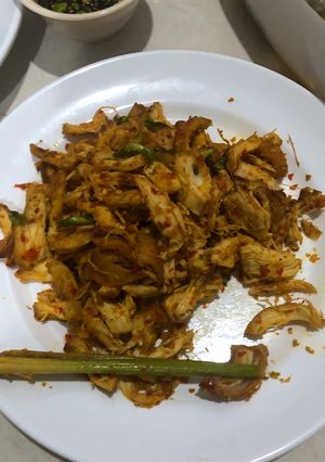 Foto resep Ayam Suwir Pedas