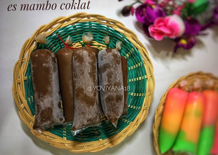 Rahasia Menghidangkan Es mambo coklat Anti Gagal!