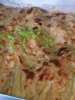 صورة لوصفة دولمة كرمب بالبيشاميل 😋