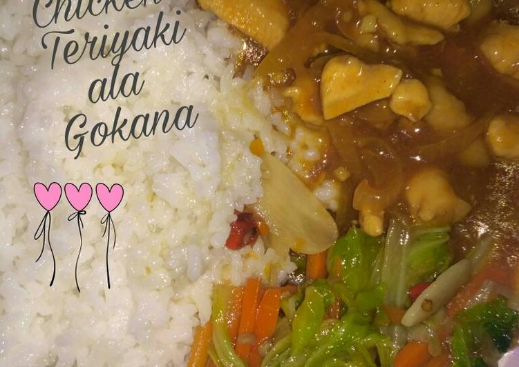 Cara Gampang Membuat Chicken Teriyaki Gokana, Lezat