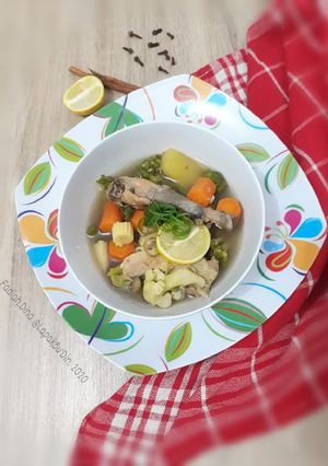 Foto resep Sup Ayam Kampung Rempah