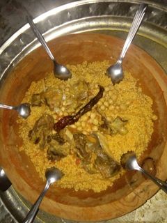 صورة لوصفة عيش بالقديد
