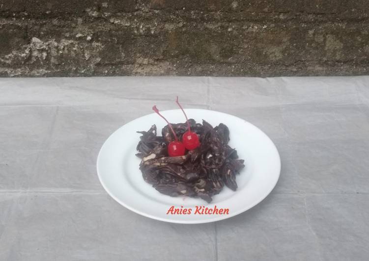 Keripik Kulit Lumpia Salut Cokelat