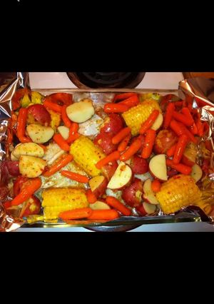 A picture of Campfire Dinner.