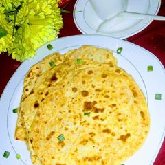 A picture of Soft layered chapati.