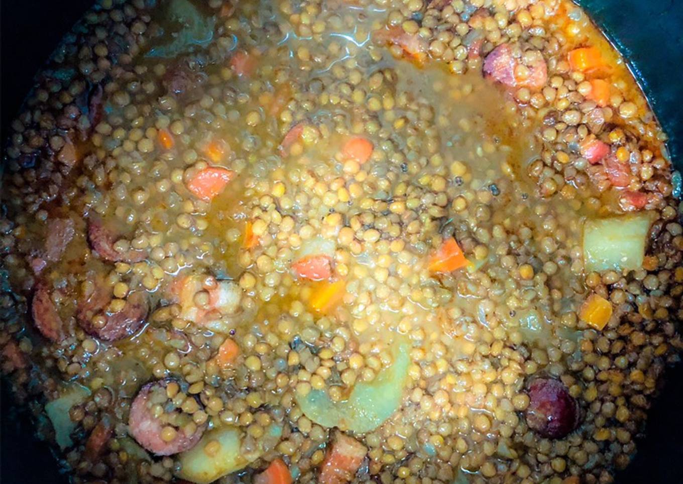 Lentejas con chorizo