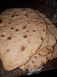عکسی از دستور نان لواش خانگی