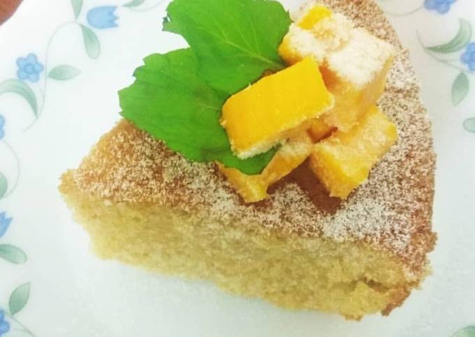 Semolina wholewheat cake