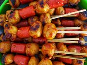 Gambar pentol bakar