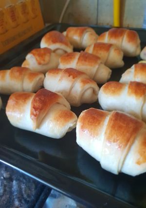 Virslis kifli recept fotója