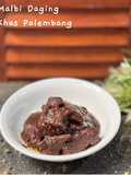 Malbi Daging khas Palembang