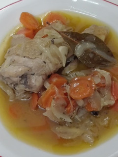 Una foto de Escabeche de pollo