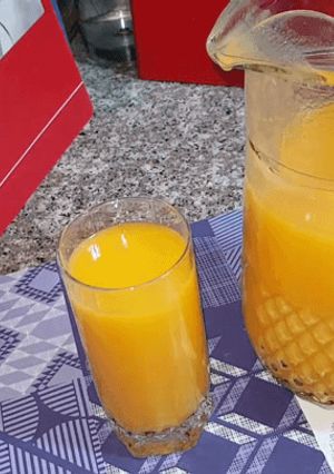 صورة لوصفة عصير الجزر المغذي ام وليد