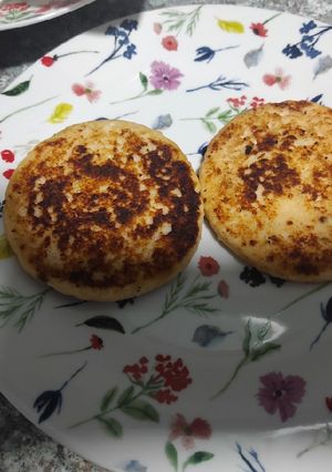 Una foto de Burger de salmón y merluza