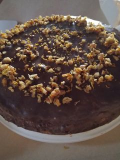 Una foto de Torta chocolate naranja