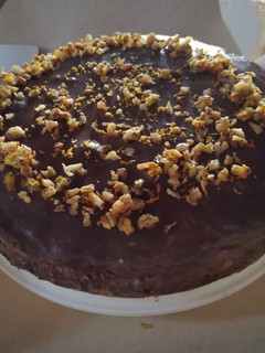 Una foto de Torta chocolate naranja