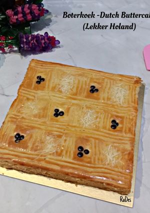 Foto resep Boterkoek - Dutch Buttercake