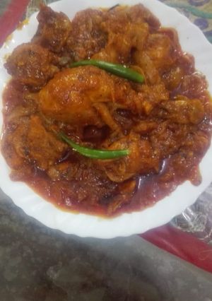 A picture of Chicken masala.