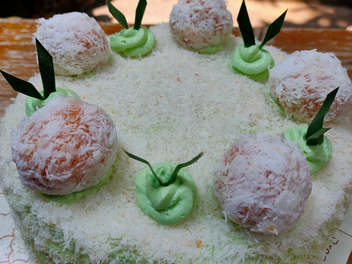 Langkah Mudah untuk Membuat Klepon Cake Pandan Anti Gagal