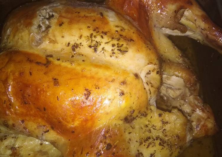 Recipe of Homemade Salt and Pepper Roast chicken