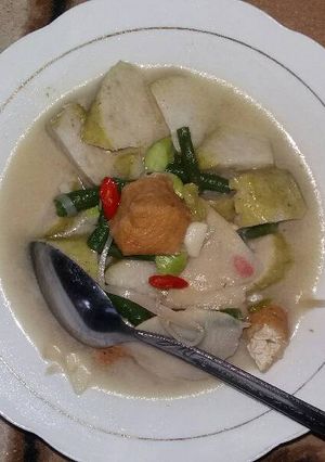 Foto resep Lontong sayur Lodeh