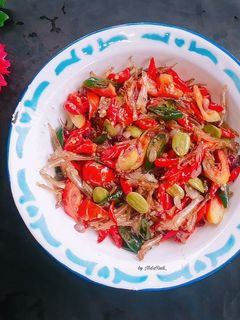 Foto resep Tumis Bawang Teri Pete