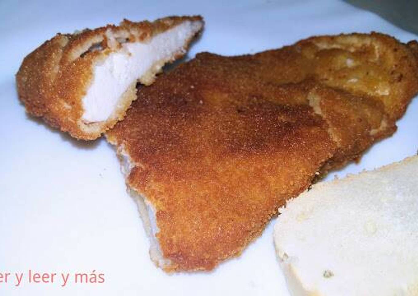 Pechuga de pollo empanada