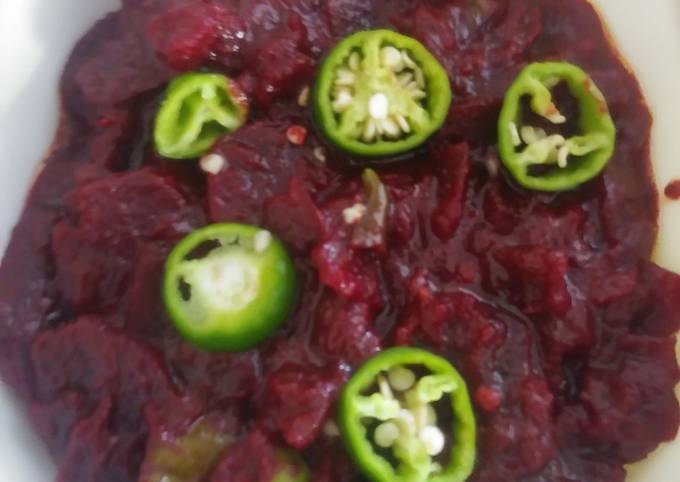 Recipe of Ultimate Chuqander ki sabzi