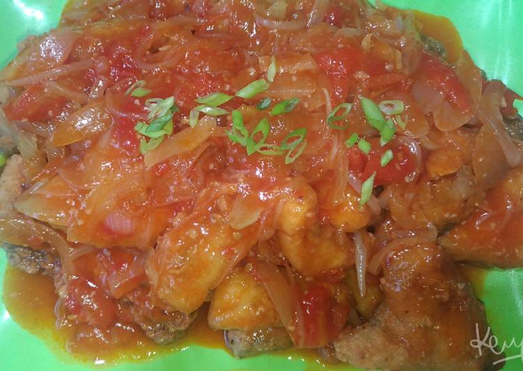 Recipe: Tasty Gurame asam manis