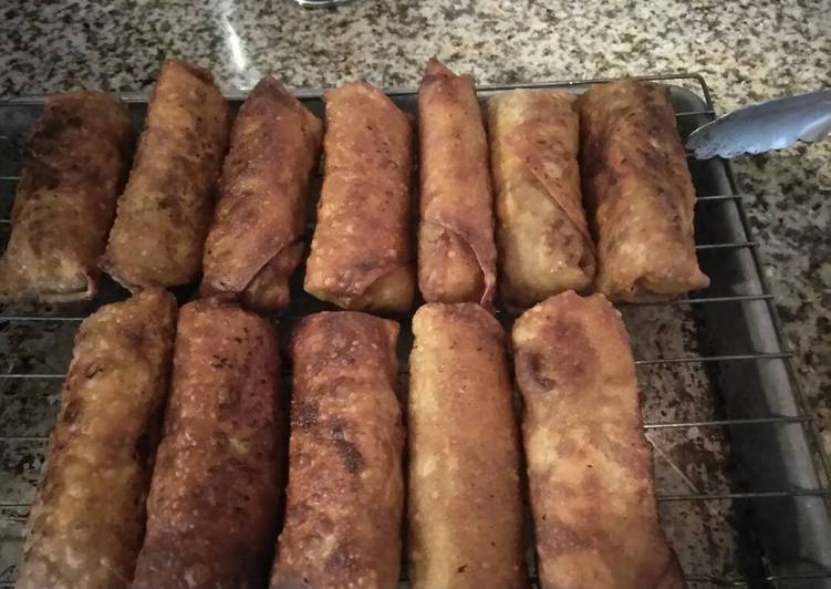 Easiest Way to Make Super Quick Homemade Easy eggrolls