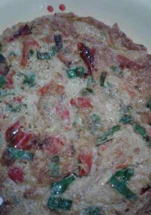 Foto resep Telor Dadar Merah