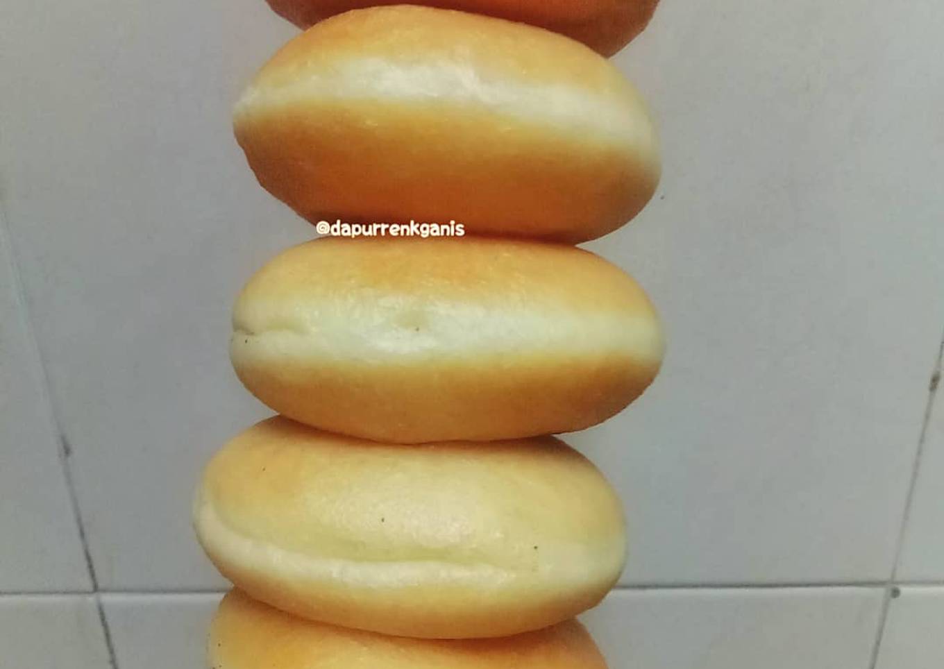 Donat empuk lembut (tanpa kentang)