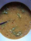 ঝিঙে রাঁধুনি ফোঁড়নে ডাল (jhinge radhuni dal recipe in Bengali)