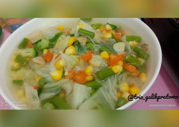 Resep: Sop Campur Sohun Yang Mudah