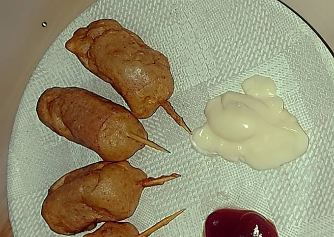 Corn dogs