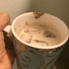 A picture of Cold hot chocolate.
