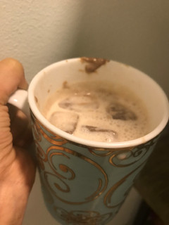 A picture of Cold hot chocolate.