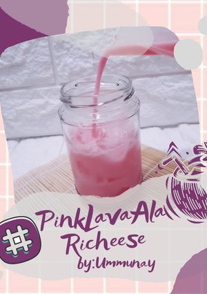 Foto resep RESEP PINK LAVA RICHEESE: CUMA 3 BAHAN!