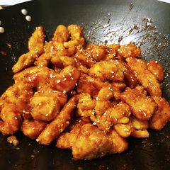A picture of Baked Sweet Chilli Chicken Nuggets.