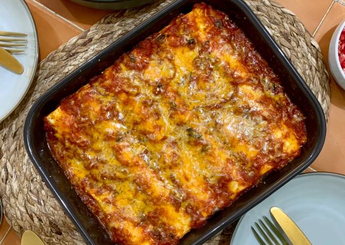 Step-by-Step Guide to Prepare Ultimate Cottage Cheese, Spinach and Mushroom Cannelloni