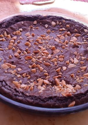 صورة لوصفة براونيز باللوز والبندق