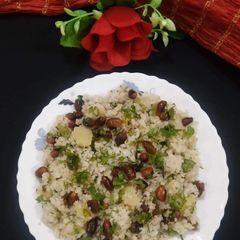 A picture of Falahari (Sama Rice Pulao).