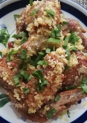 A picture of Garlic Parmesan Chicken Wings.